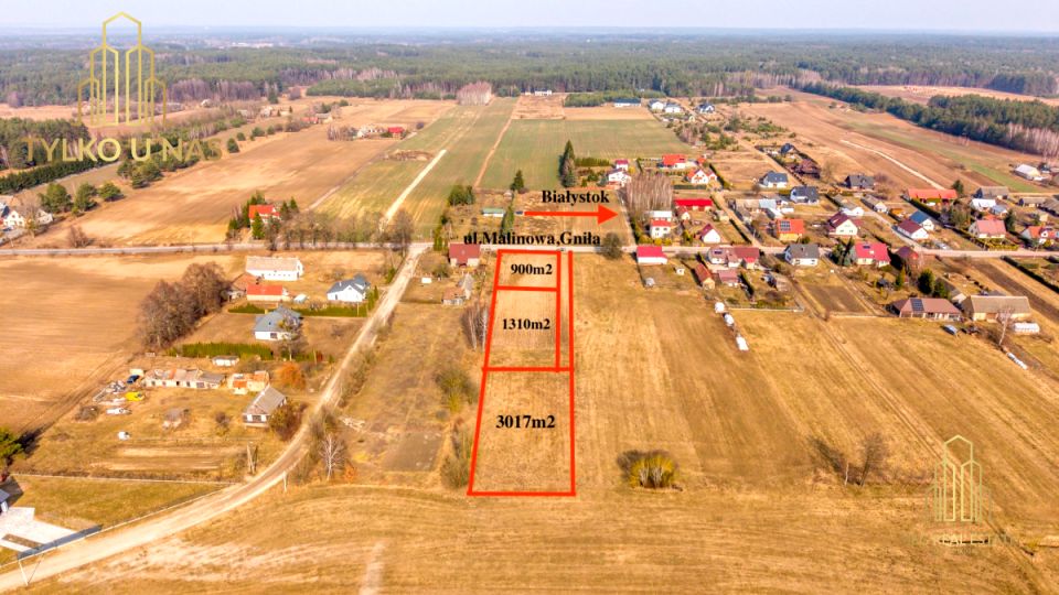 Działka budowlana Gniła
