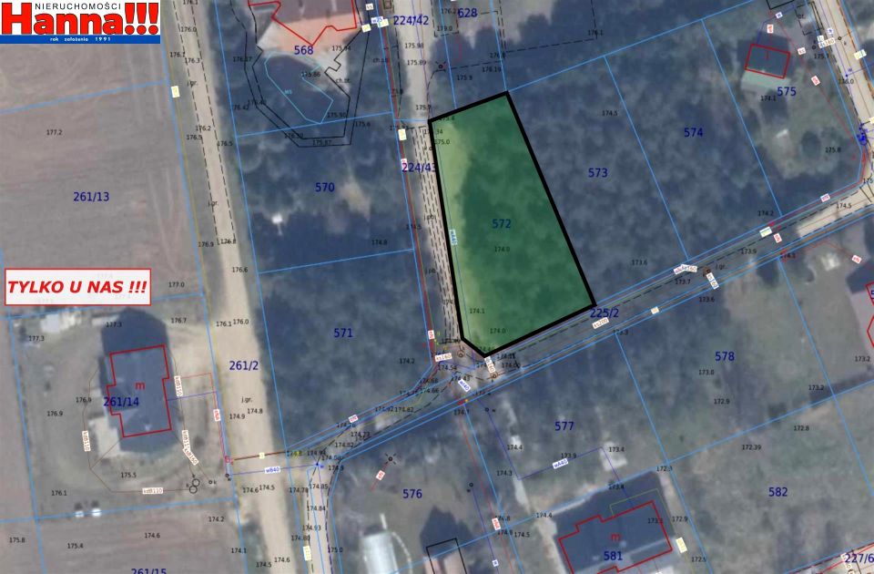 Działka budowlana Borkowo