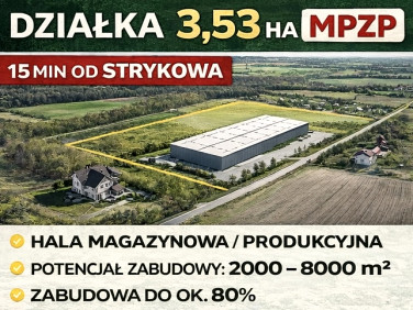 Działka budowlano-rolna Lubowidza