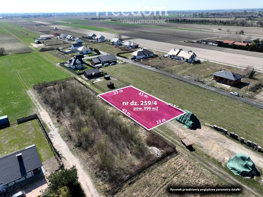 Działka budowlana Zaborówek