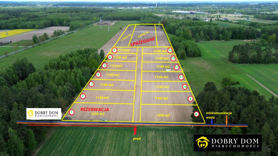 Działka budowlana Pomigacze