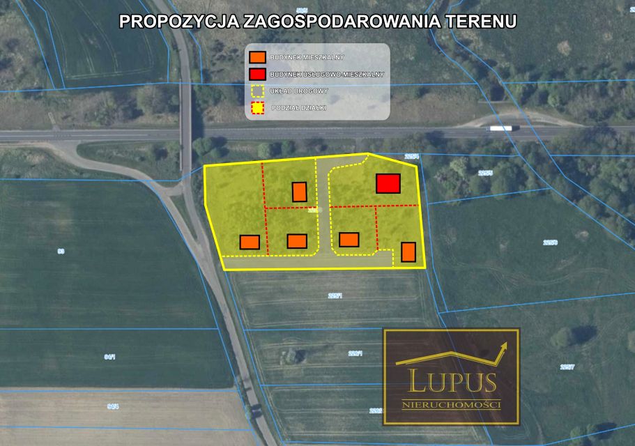 Pusta działka Krzywnica