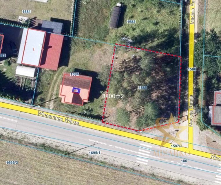 Działka budowlana Mońki