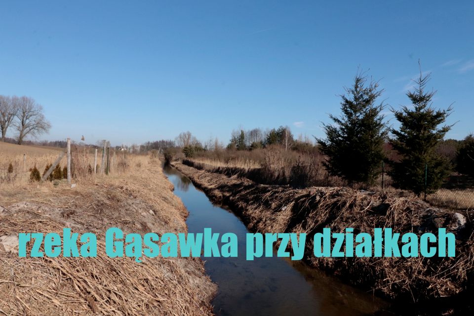 Działka nad jeziorem