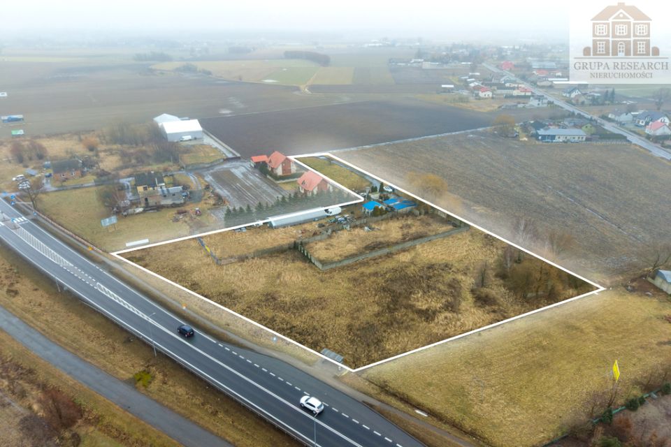 Działka inwestycyjna Ociąż