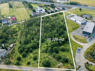 Działka usługowa Wrzosowa