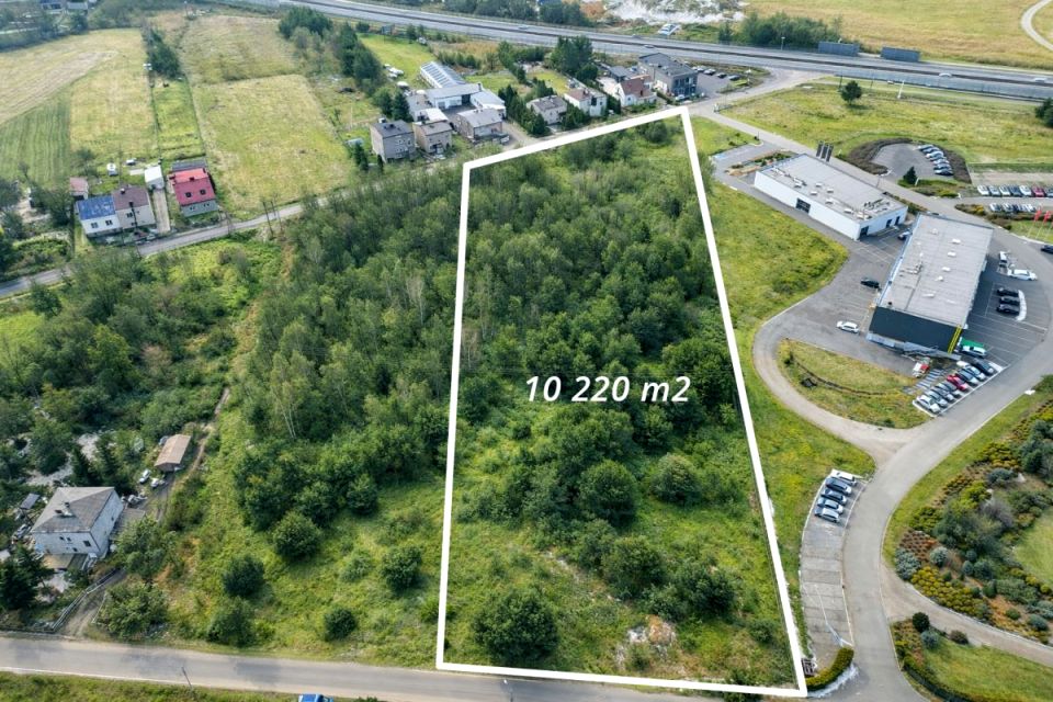 Działka usługowa Wrzosowa