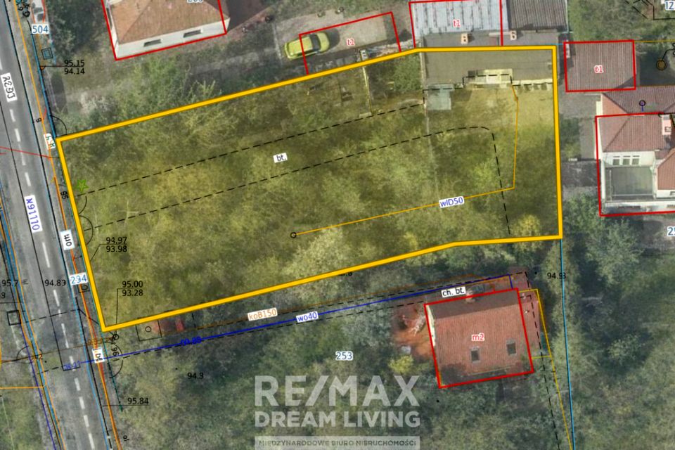 Ogrodzona działka sprzedam