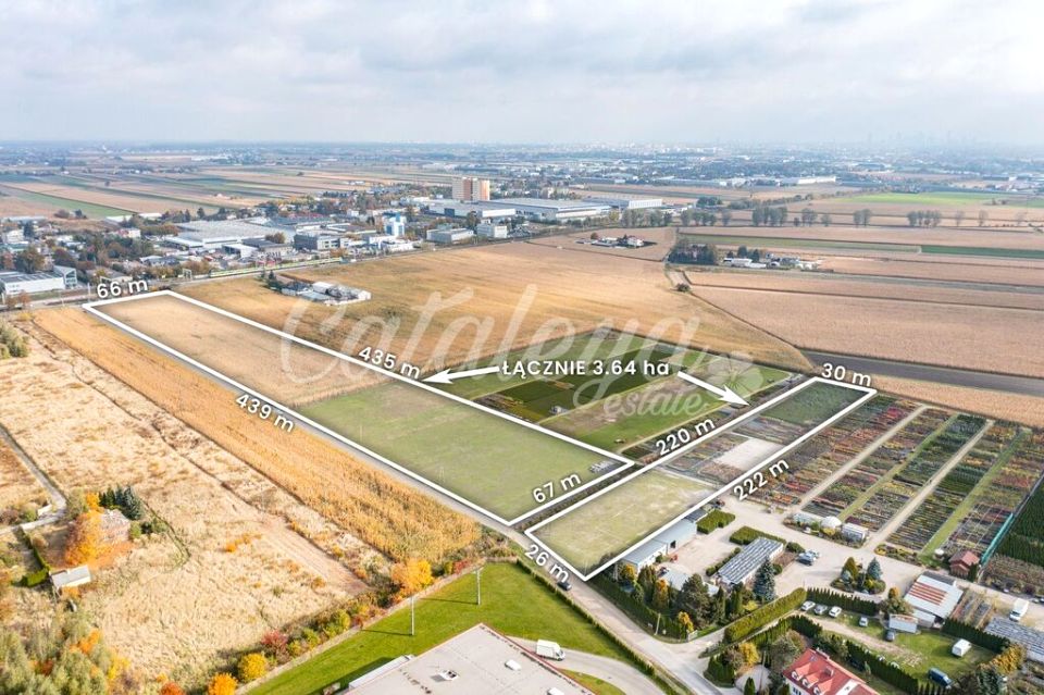 Działka inwestycyjna Ożarów Mazowiecki