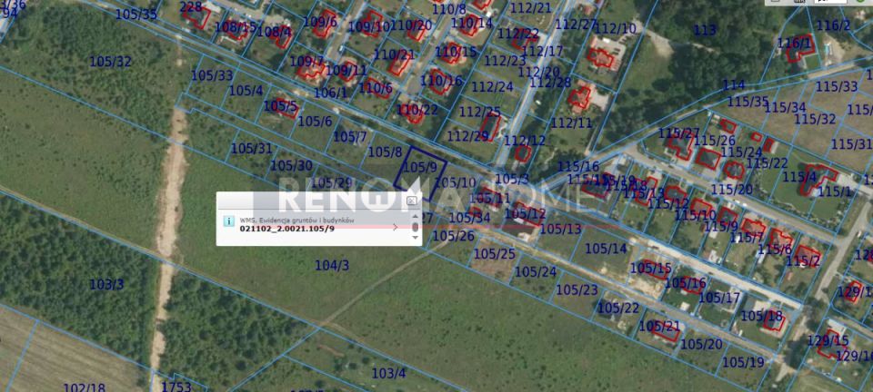 Działka budowlana Osiek