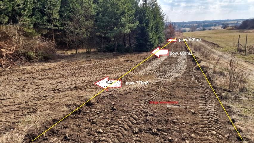 Działka budowlana Sadowie