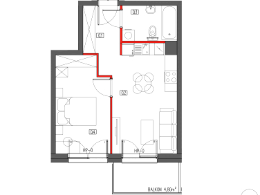 Mieszkanie Kąty Wrocławskie