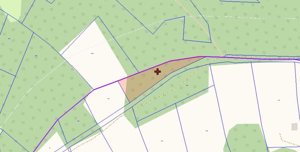 Działka leśna Obidowa