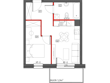 Mieszkanie Kąty Wrocławskie