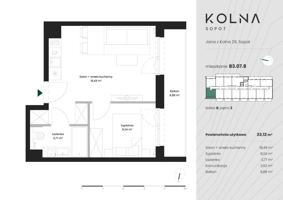 Mieszkanie Karlikowo, ul. Jana z Kolna 29A