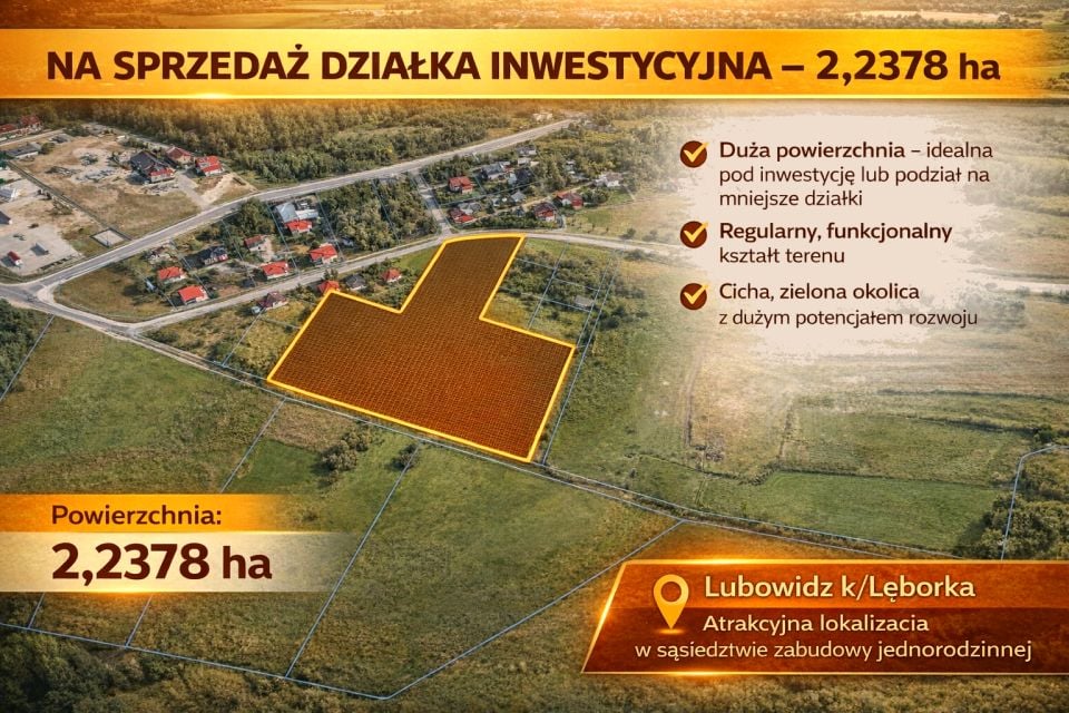 Działka Lubowidz