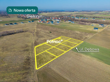 Działka budowlana Giełczyn