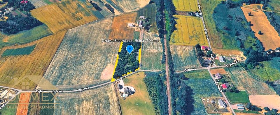 Działka budowlano-rolna Czernica