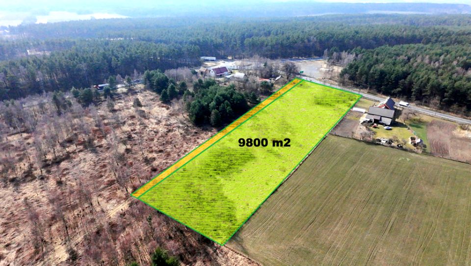 Działka inwestycyjna Wykroty