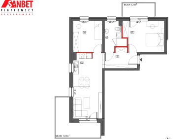 Mieszkanie Kąty Wrocławskie