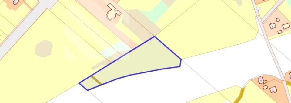 Działka inwestycyjna Borówno