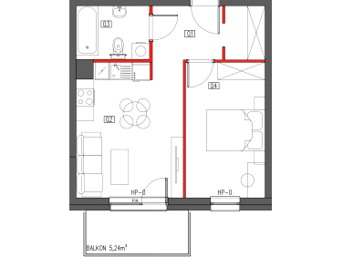Mieszkanie Kąty Wrocławskie