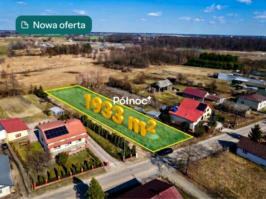 Działka budowlana Cicibór Duży