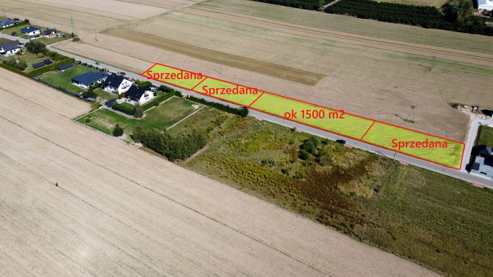 Pusta działka Milejów