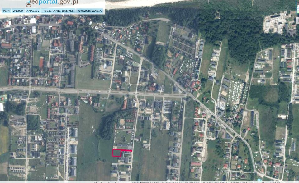 Działka budowlana Sarbinowo