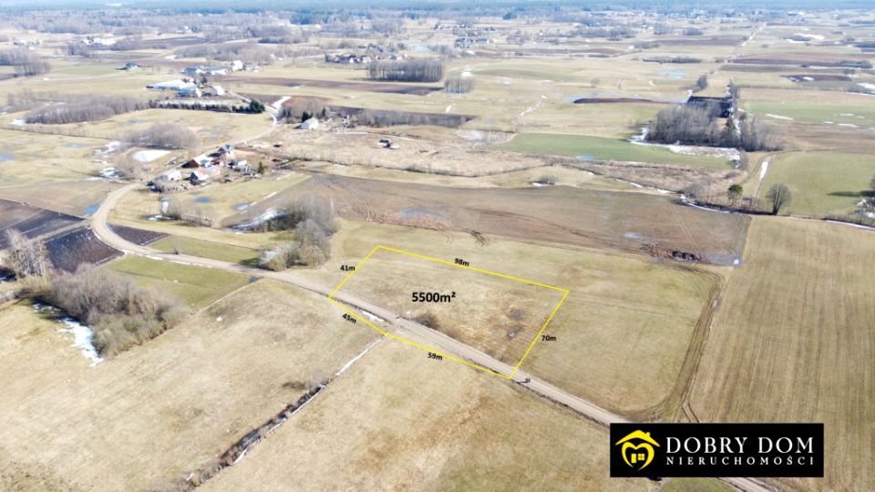 Działka rolna Sokolne