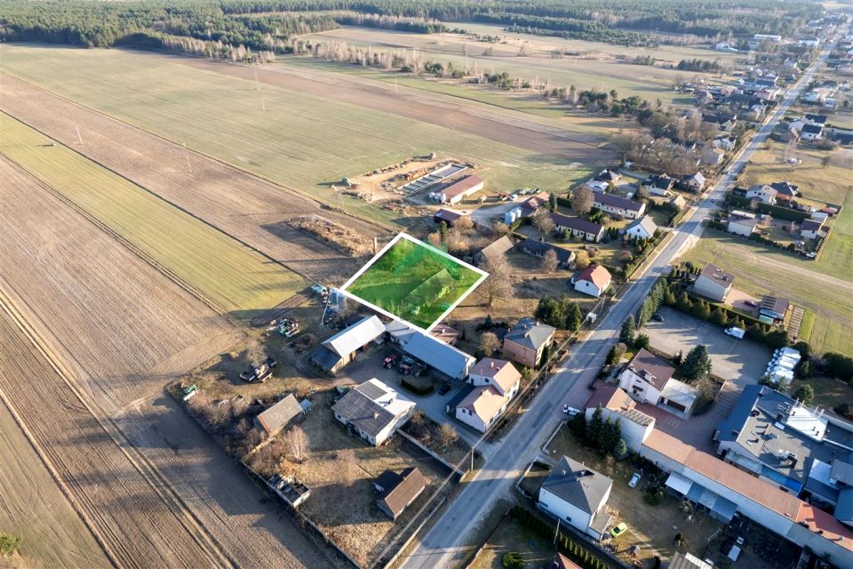 Pusta działka Konieczki