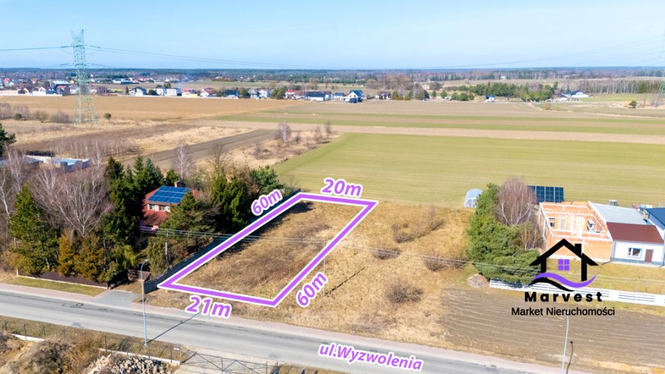 Działka budowlana Miedźno