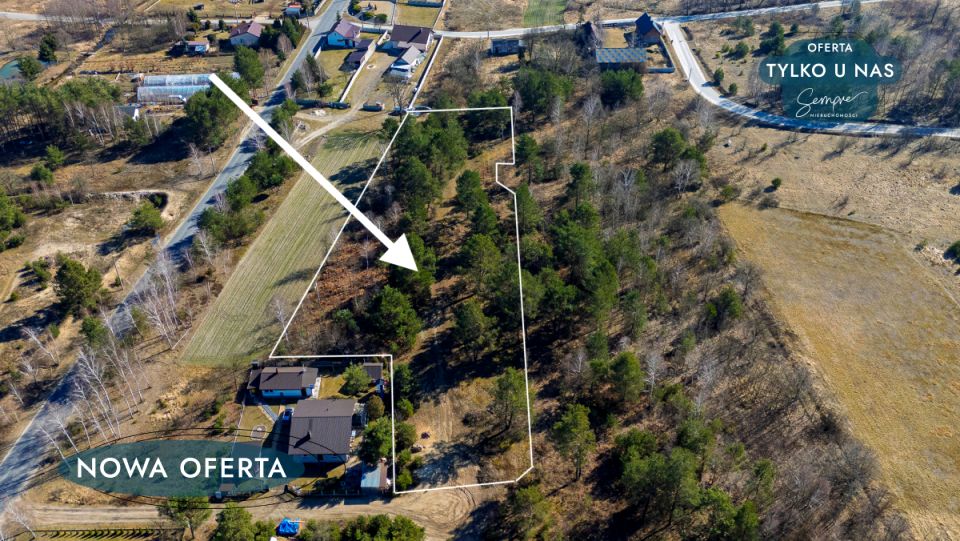 Działka budowlana Szczerców