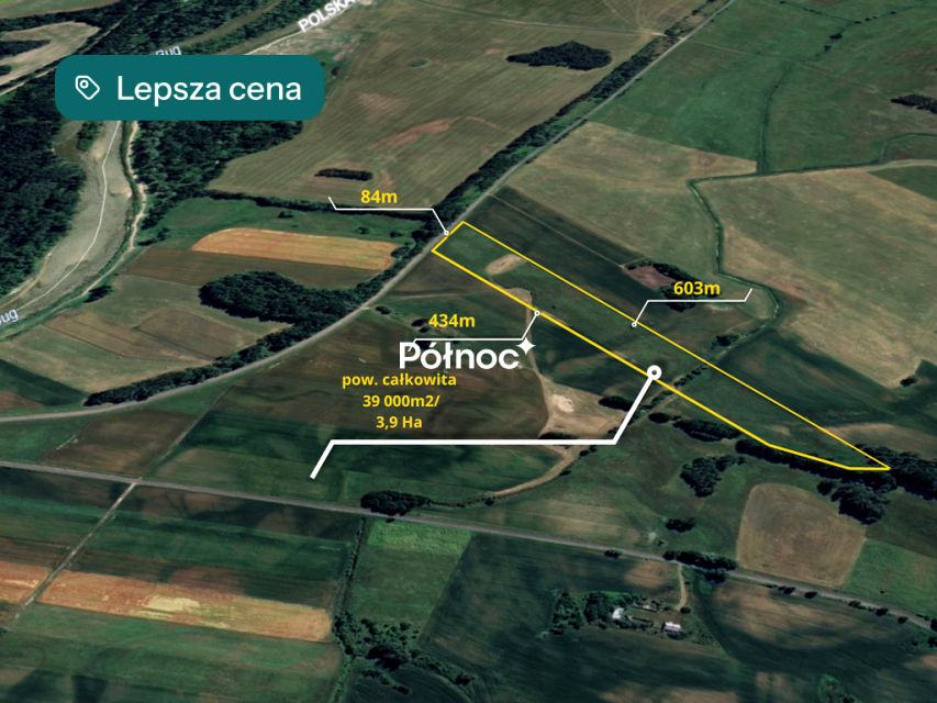 Działka rolna Murawiec