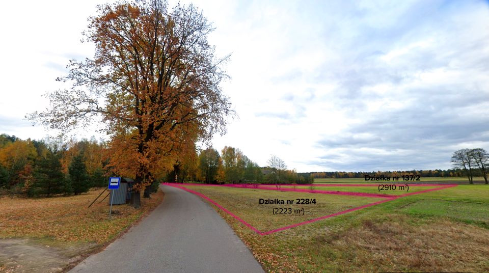 Działka Zalesie