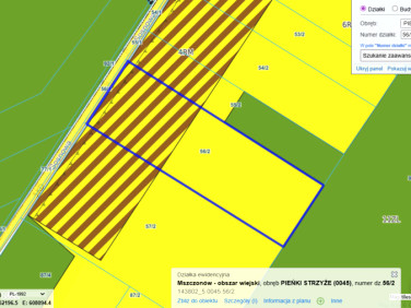 Działka rolna Pieńki-Strzyże sprzedam