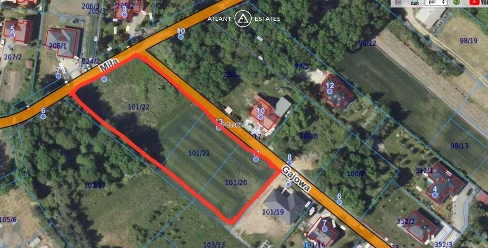 Działka budowlana Malin