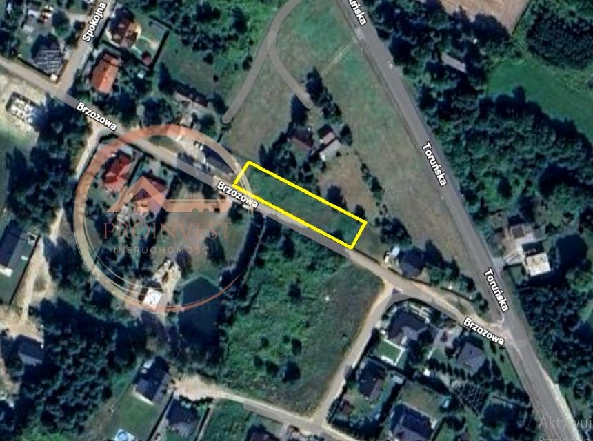 Działka usługowa Dąbrowa Chełmińska