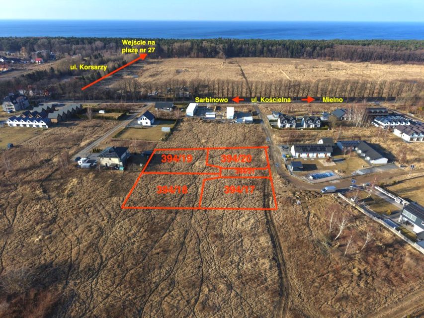 Działka budowlana Mielno sprzedam