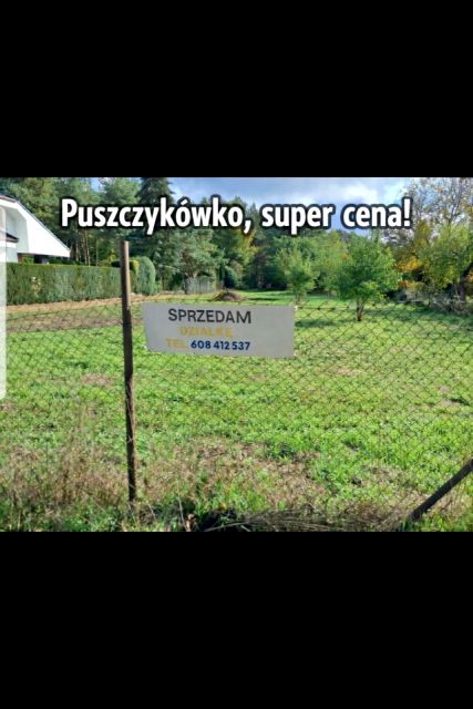 Działka budowlana Puszczykowo