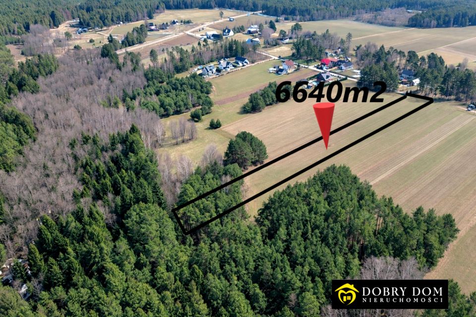 Działka budowlana Zalesie