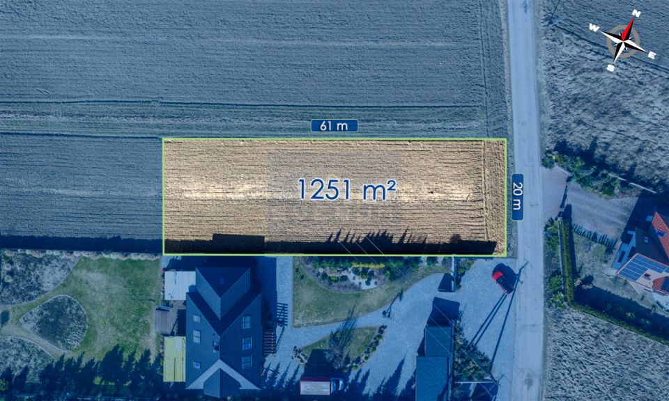 Działka budowlana Cegielnia