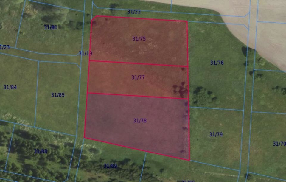 Działka leśna Grabowno Wielkie