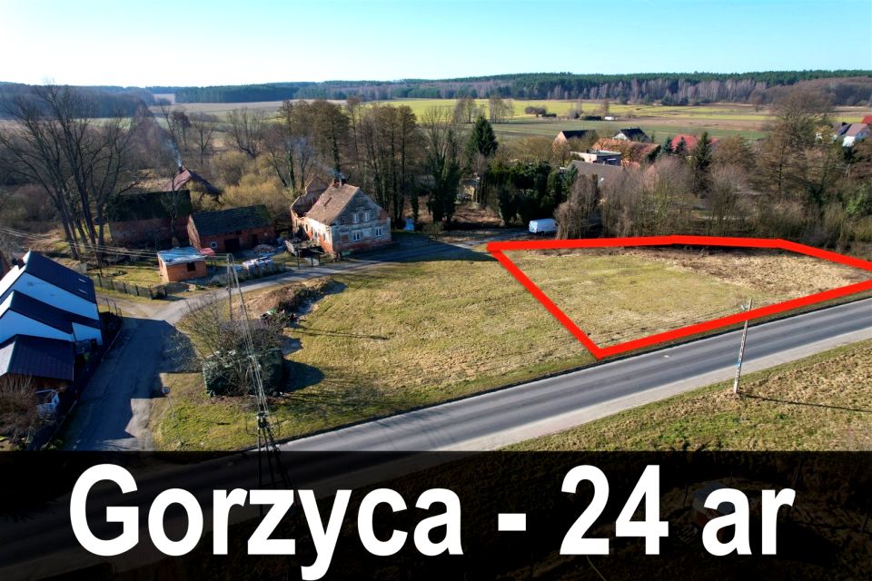 Działka budowlana Gorzyca