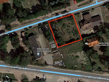 Działka usługowa Warszawa sprzedam