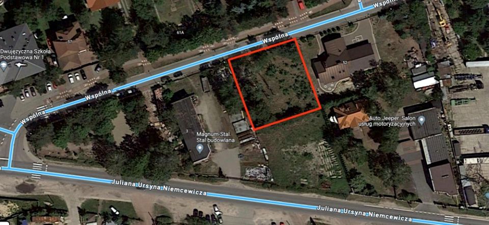 Działka usługowa Warszawa sprzedam