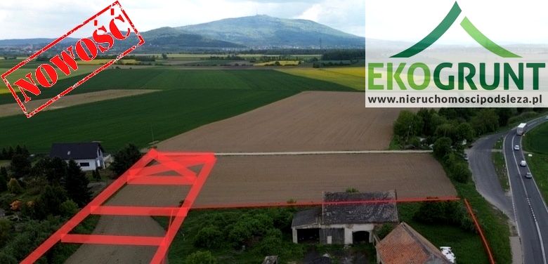 Ogrodzona działka sprzedam