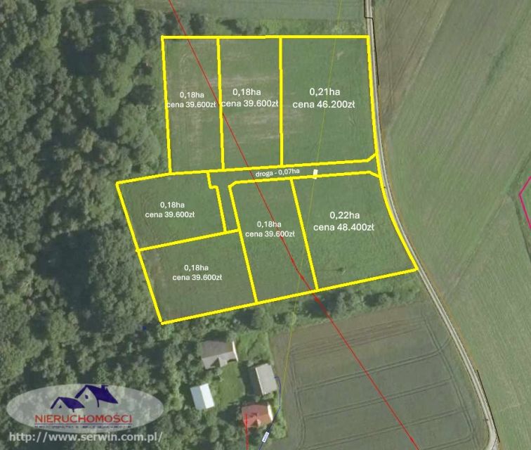 Działka budowlana Wielopole