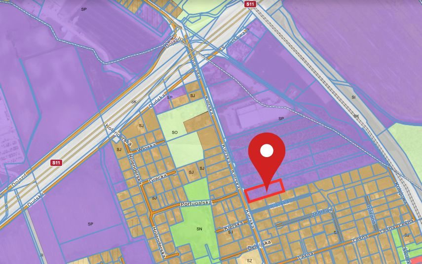 Działka usługowa Kiekrz sprzedam