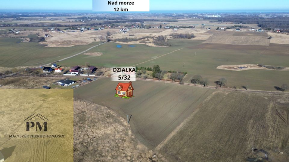 Działka nad jeziorem